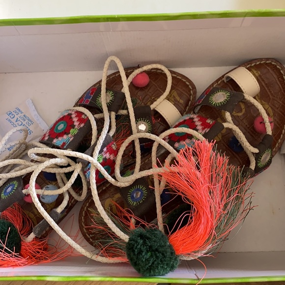 Sam Edelman Gretchen boho gladiator sandals 6 - Picture 4 of 5